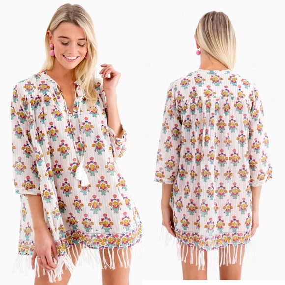 Roller Rabbit Tops - NWT Roller Rabbit Saley Serafina Tunic